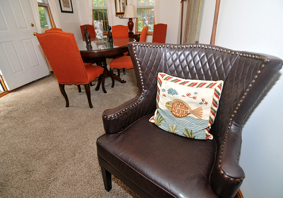 Large 3 bedroom, 2 bath with En suite master, fully stocked kitchen with a bar, full living room, full dining room, great private patio with hot tub, air conditioning and heating, WiFi, iHome, Comcast TV/DVD.